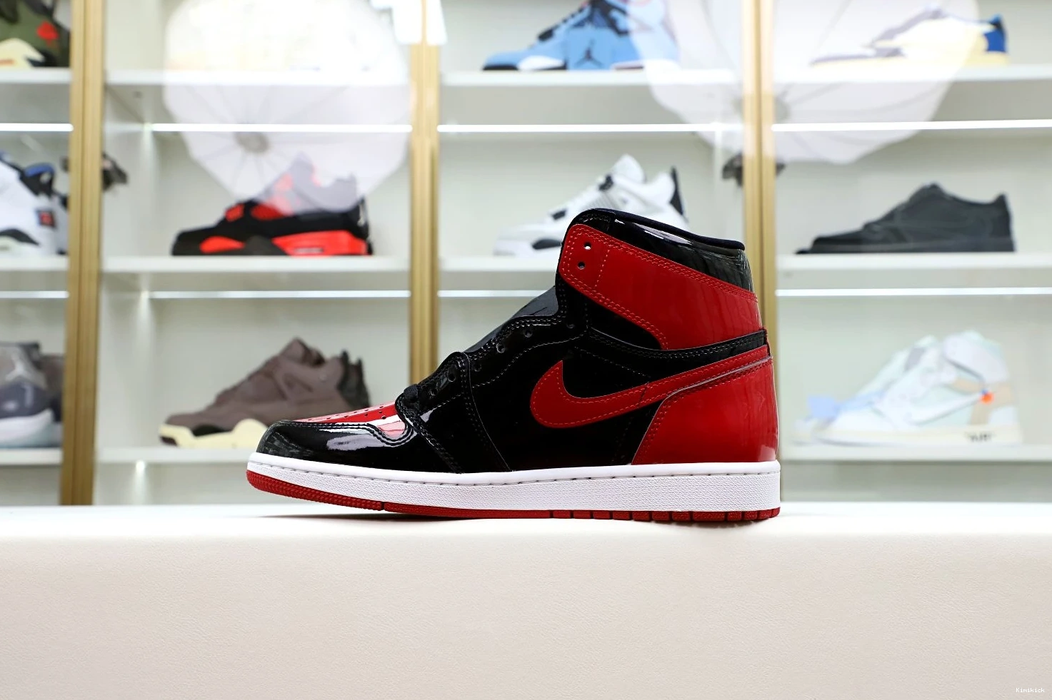 DailyWear OG Kimikick 1 PATENT HIGH 2029 JORDAN AIR BRED 0520